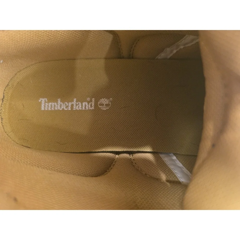 Timberland Euro Hiker Black Nubuck And Blue Size 11 Mid Hiker Worn Once